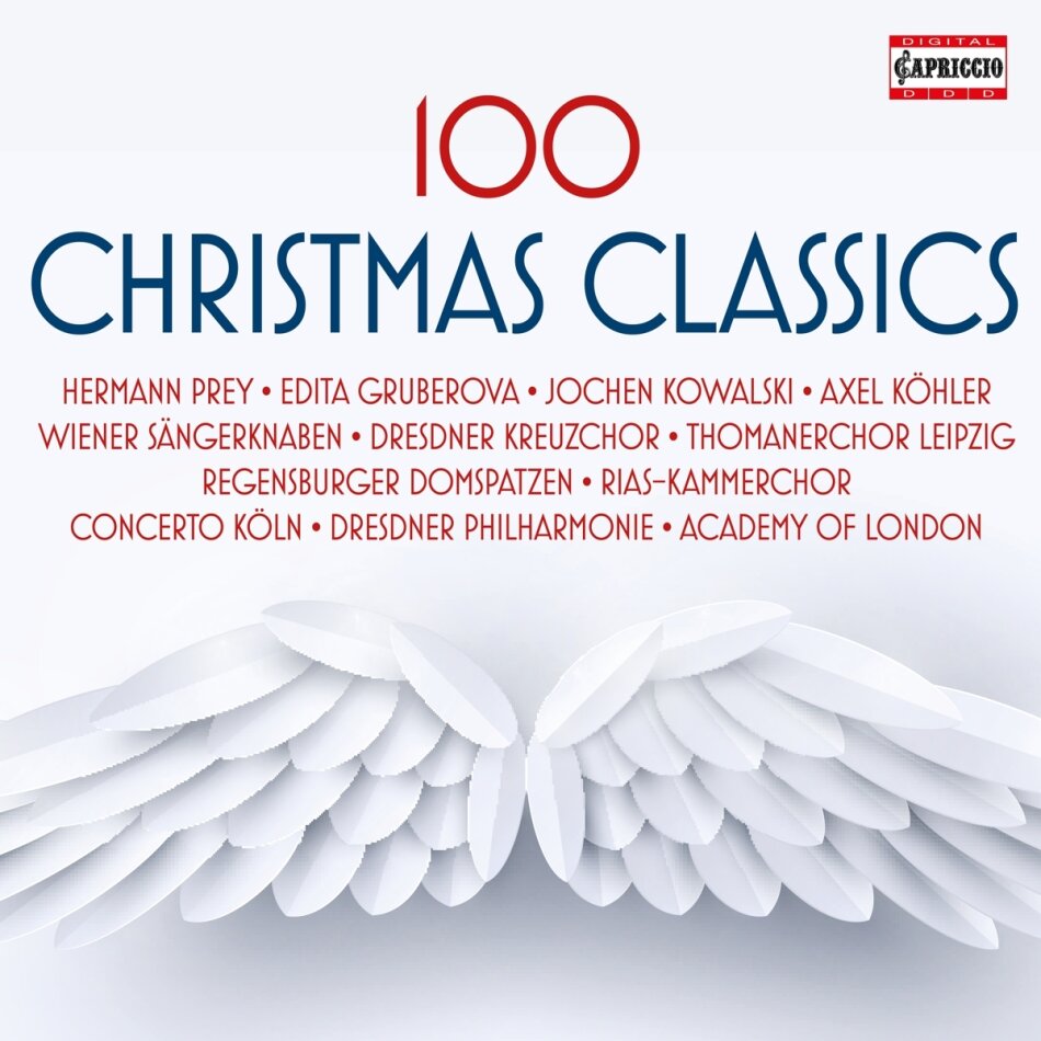 100 Christmas Classics Second Edition, 5 CDs