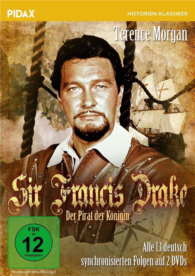 Sir Francis Drake - Der Pirat der Königin - Alle 13 deutsch synchronisierten Folgen der Abenteuerserie (1961) Pidax Historien-Klassiker, 2 DVDs
