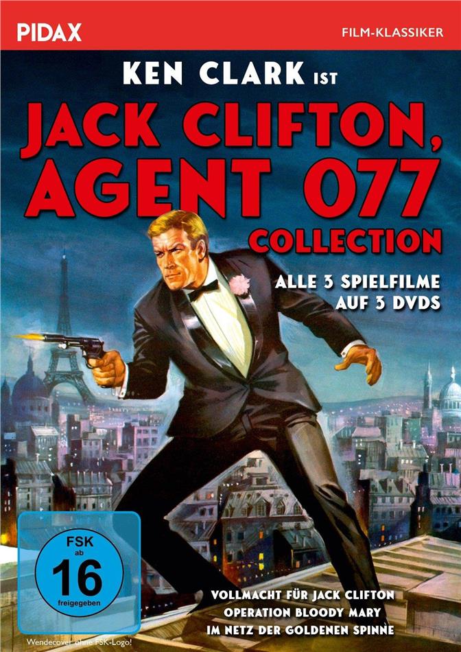 Jack Clifton, Agent 077 Pidax Film-Klassiker, 3 DVDs