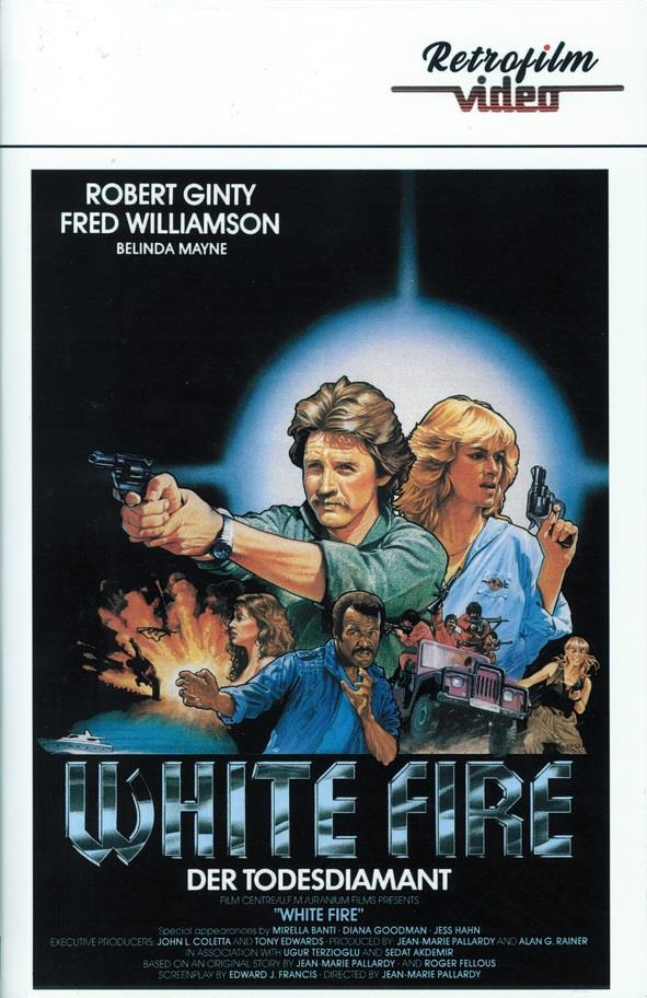 White Fire - Der Todesdiamant (1985) Grosse Hartbox, Cover A, Limited Edition
