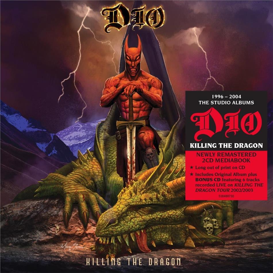 Dio - Killing The Dragon 2020 Reissue, Deluxe Edition, Mediabook, Remastered, 2 CDs