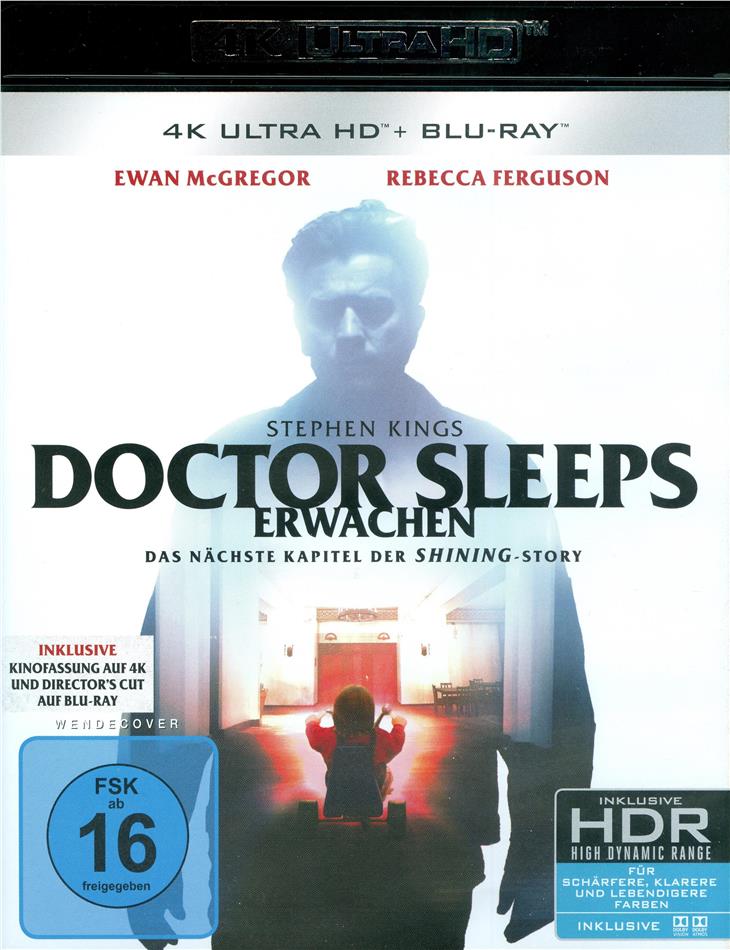 Doctor Sleeps Erwachen (2019) Director's Cut, Kinoversion, 4K Ultra HD + 2 Blu-rays