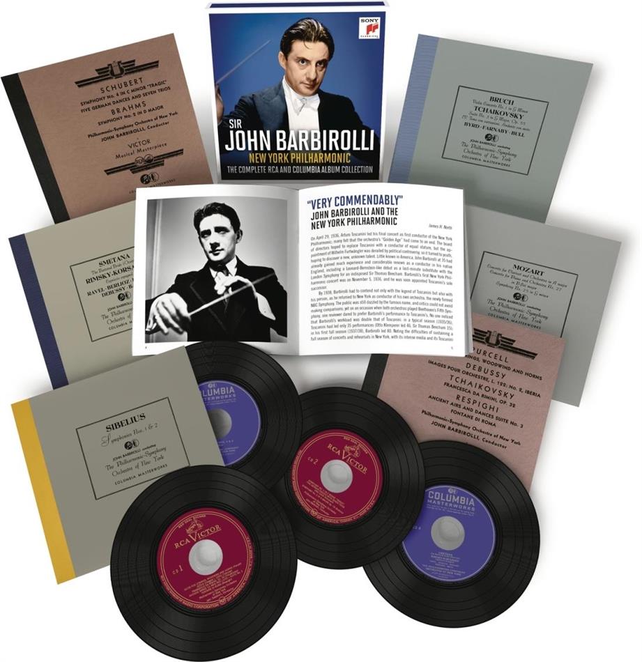 Sir John Barbirolli - Complete RCA and Columbia Album Collection 6 CDs