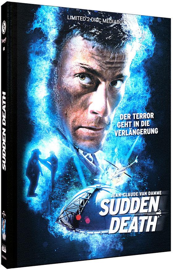 Sudden Death (1995) Cover A, Limited Cinestrange Extreme Edition, Limited Edition, Mediabook, Uncut, Blu-ray + DVD