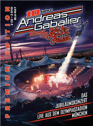 Andreas Gabalier - Best Of Volks-Rock'n'roller - Das Jubil&auml;umskonzert (Premium Edition, 2 CDs + 2 DVDs + Blu-ray)