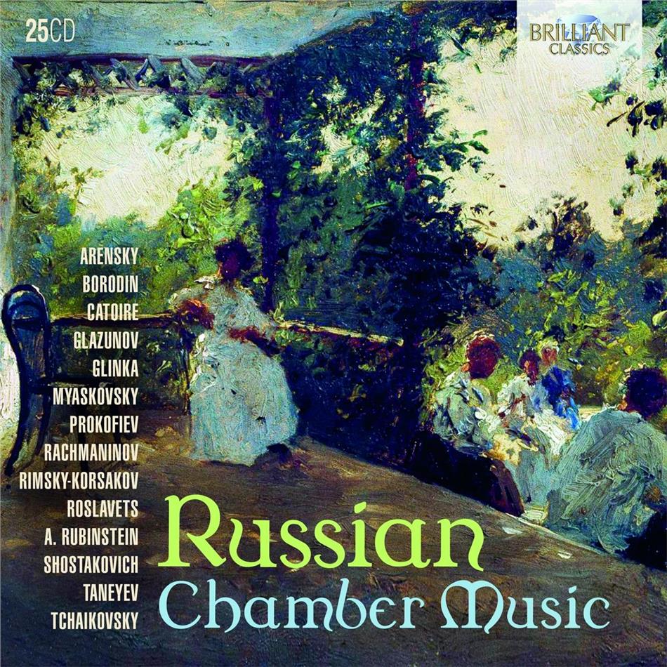 Russian Chamber Music Brilliant Classics, 25 CDs