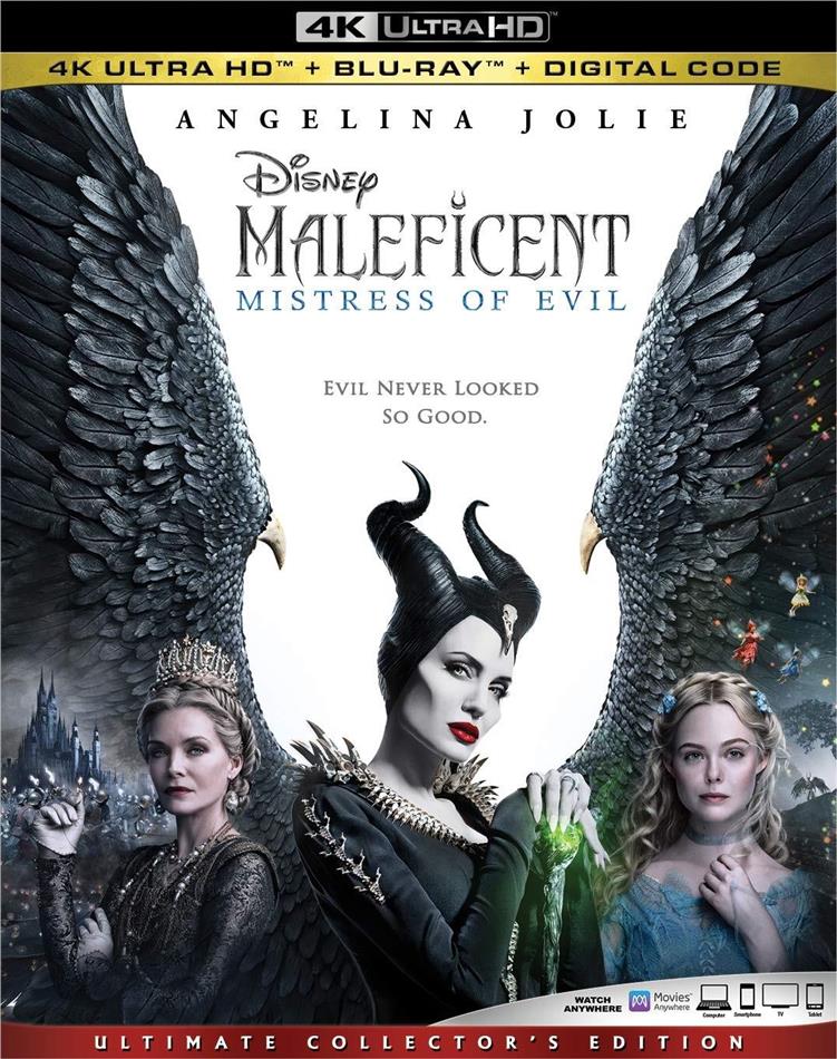 Maleficent 2 - Mistress Of Evil (2019) Ultimate Collector's Edition, 4K Ultra HD + Blu-ray