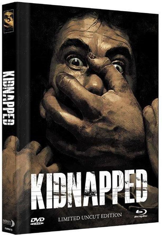 Kidnapped (2010) Cover B, Limited Collector's Edition, Mediabook, Uncut, Blu-ray + DVD