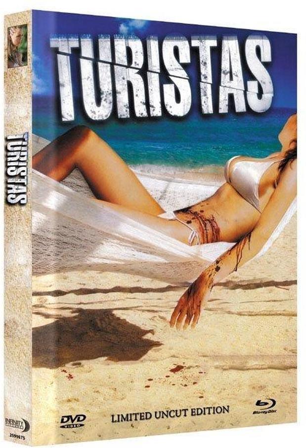 Turistas (2006) Cover B, Limited Collector's Edition, Mediabook, Uncut, Blu-ray + DVD