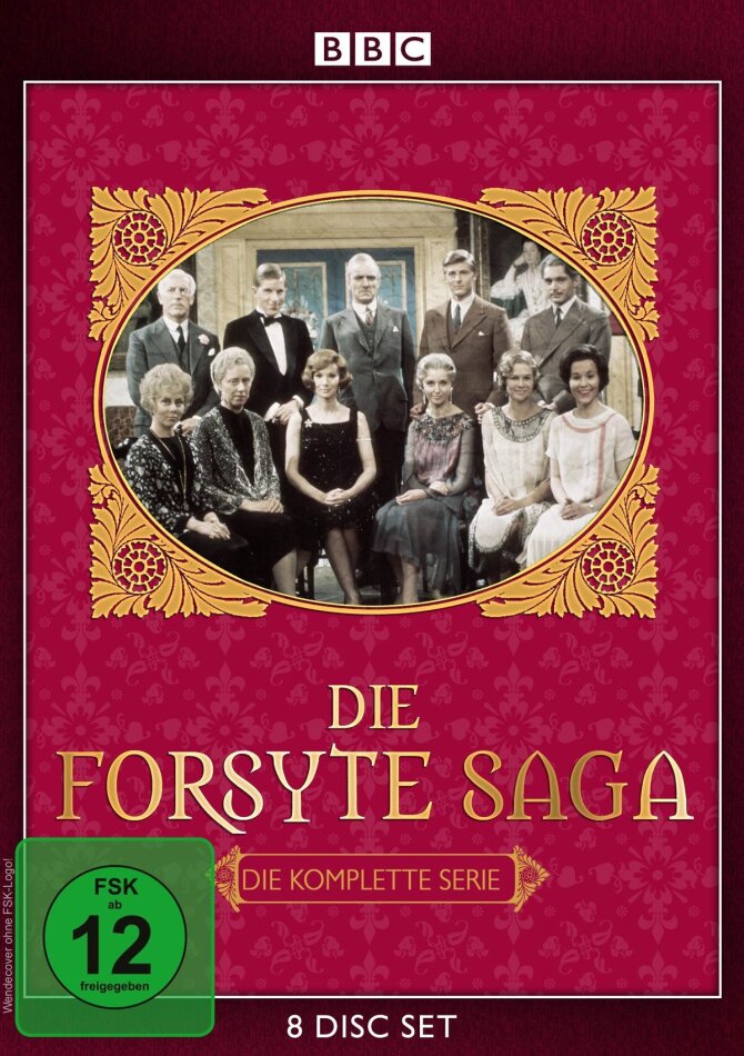 Die Forsyte Saga - Die komplette Serie (1967) BBC, Neuauflage, 8 DVDs