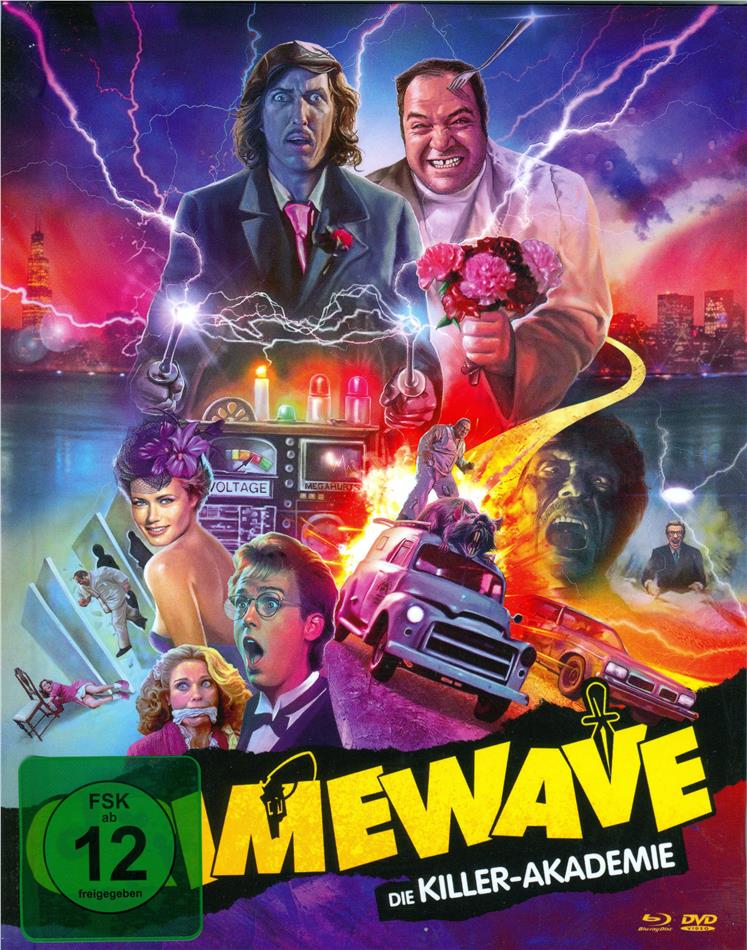 Crimewave - Die Killer-Akademie (1985) Cover A, Mediabook, Blu-ray + DVD