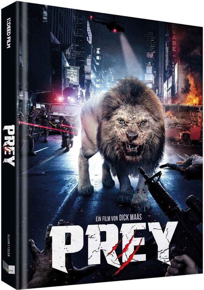 Prey (2016) Cover B, Limited Collector's Edition, Mediabook, Uncut, Blu-ray + DVD