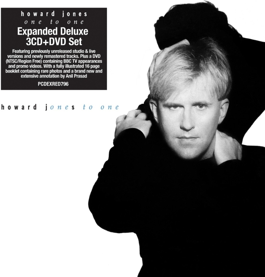 Howard Jones - One To One Expanded Deluxe Edition, 2020 Reissue, 3 CD + DVD