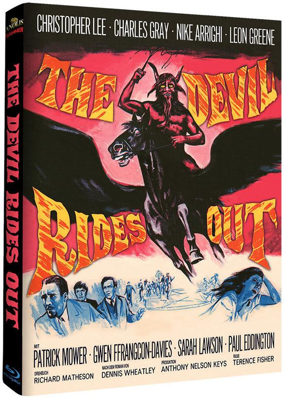 The Devil Rides Out (1968) Hammer Edition, Cover A, Limited Edition, Mediabook, 2 Blu-rays