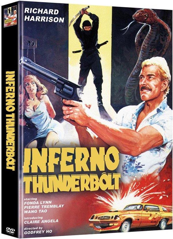 Inferno Thunderbolt (1984) Cover B, Limited Edition, Mediabook, Uncut, 2 DVDs