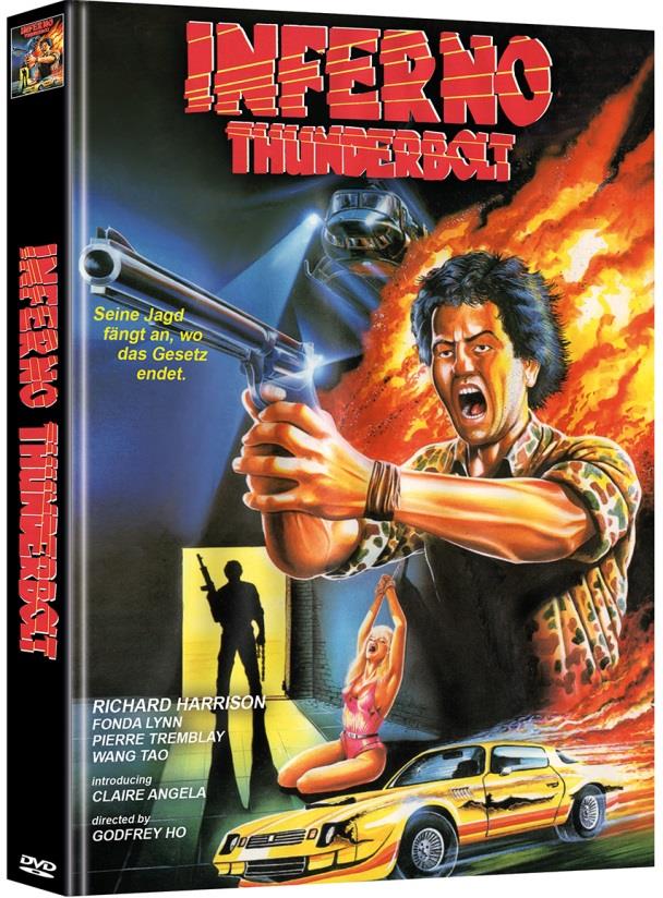 Inferno Thunderbolt (1984) Cover C, Limited Edition, Mediabook, Uncut, 2 DVDs