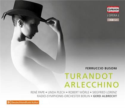 Ferruccio Busoni (1866-1924), Gerd Albrecht, Ren&eacute; Pap&eacute;, Linda Plech, Robert W&ouml;rle, &hellip; - Turandot / Arlecchino