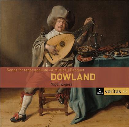 Nigel Rogers, Jordi Savall, Anthony Bailes, John Dowland (1563-1626), Anthony Holborne (1565-1602), &hellip; - Songs for tenor and luth (2 CDs)