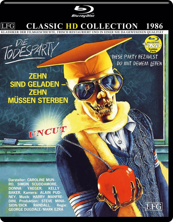 Die Todesparty - Slaughter High (1986) Classic HD Collection, Uncut, 2 Blu-rays