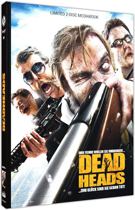 Deadheads (2011) Cover B, Limited Edition, Mediabook, Blu-ray + DVD