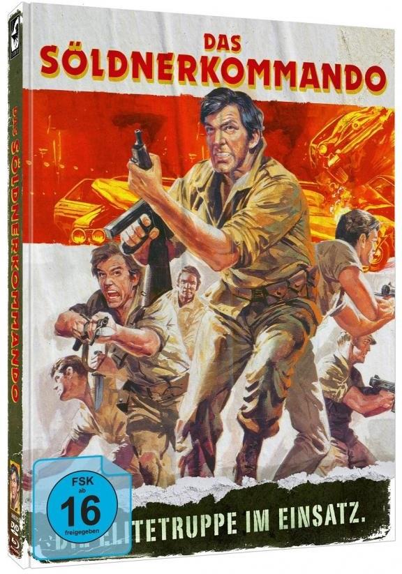 Das Söldnerkommando (1982) Cover A, Limited Edition, Mediabook, 2 Blu-rays + DVD