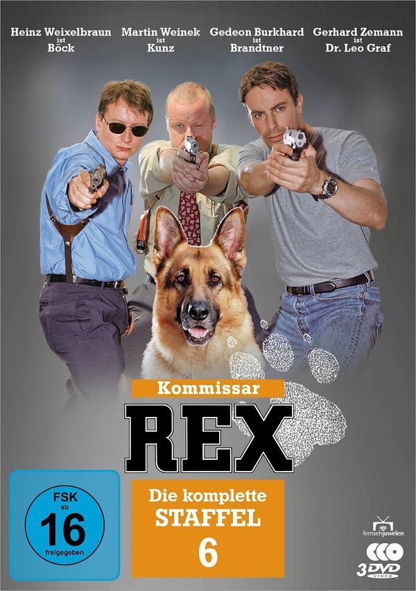 Kommissar Rex - Staffel 6 3 DVDs