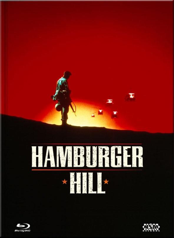 Hamburger Hill (1987) Cover B, Limited Collector's Edition, Mediabook, Uncut, Blu-ray + DVD