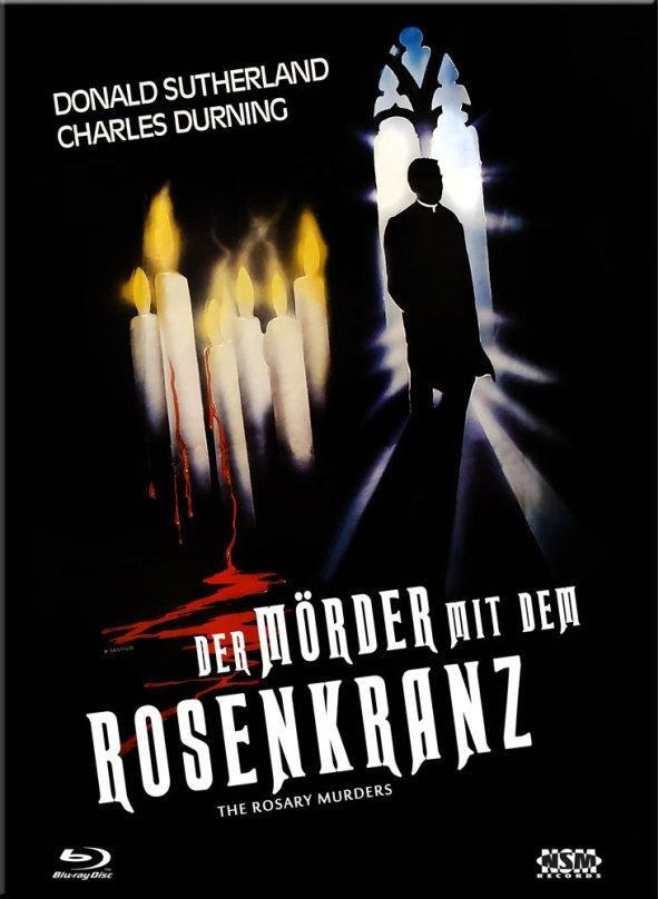 Der Mörder mit dem Rosenkranz (1987) Cover A, Limited Collector's Edition, Mediabook, Blu-ray + DVD