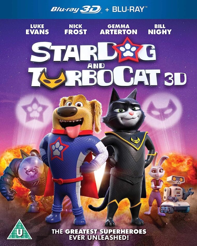Stardog And Turbocat (2019) Blu-ray 3D + Blu-ray