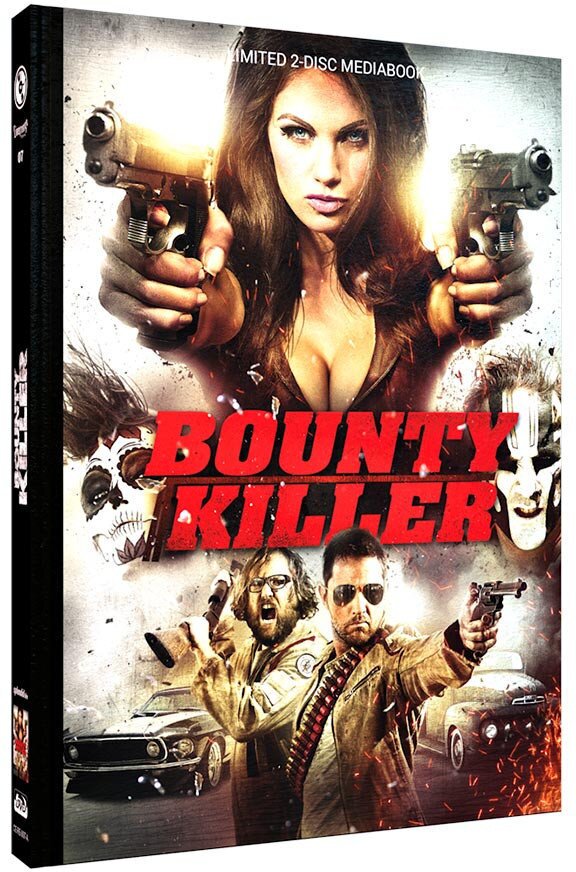 Bounty Killer (2013) Cover A, Limited Edition, Mediabook, Blu-ray + DVD