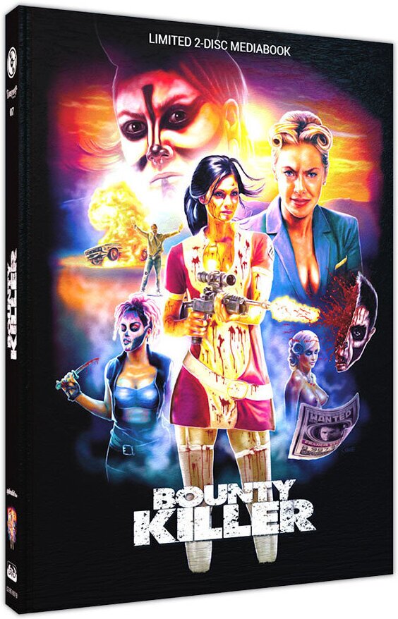 Bounty Killer (2013) Cover B, Limited Edition, Mediabook, Blu-ray + DVD