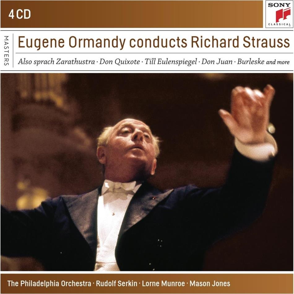 Eugène Ormandy & Richard Strauss (1864-1949) - Eugene Ormandy Conducts Richard Strauss 4 CDs