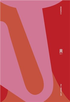 Monsta X (K-Pop) - All About Luv: Top Right Deluxe Photo Book 4