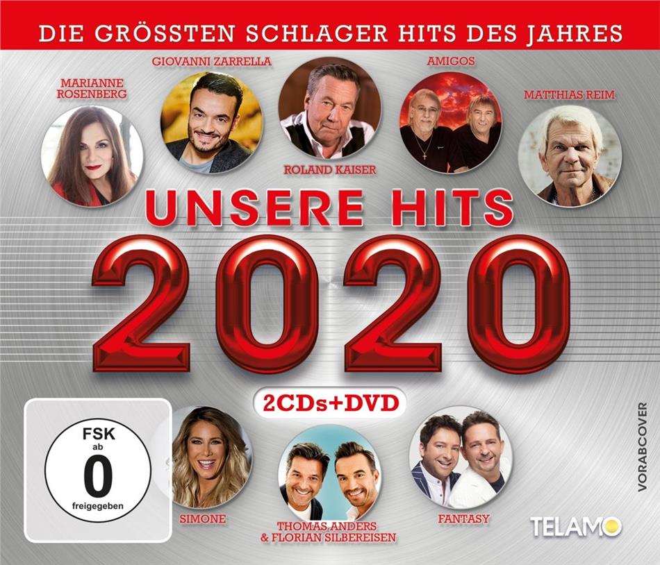 Unsere Hits 2020 CD + DVD
