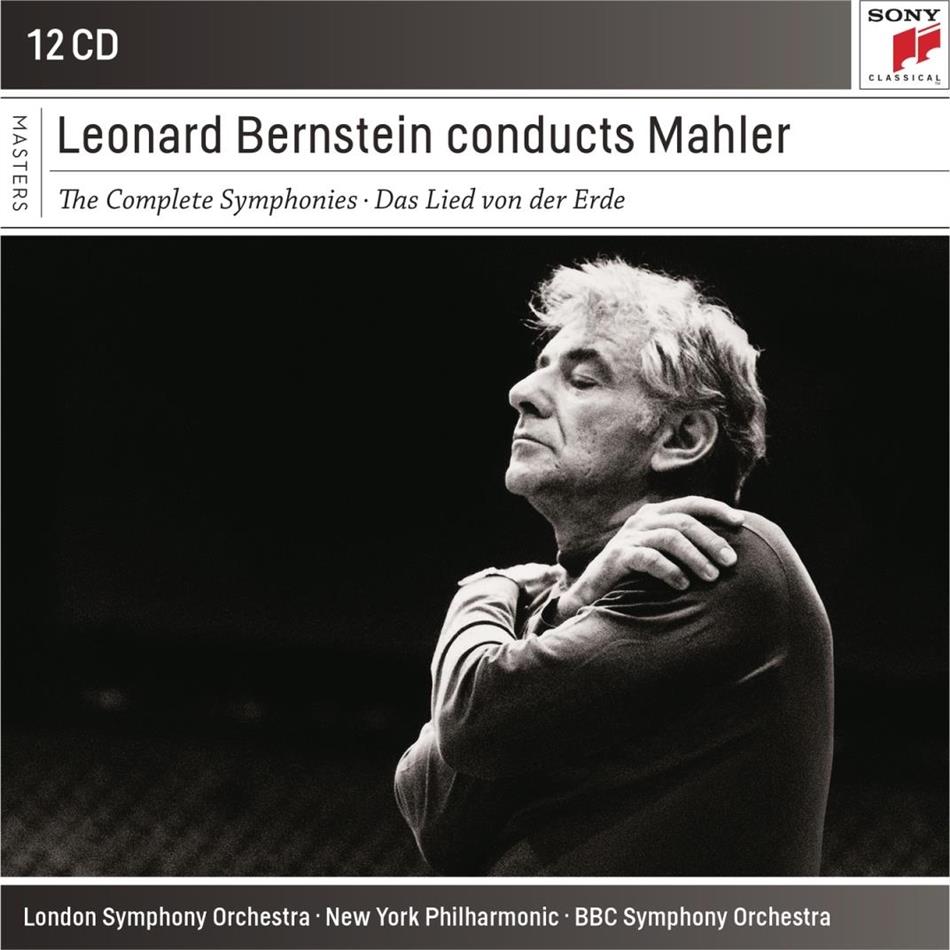 Gustav Mahler (1860-1911) & Leonard Bernstein (1918-1990) - Leonard Bernstein Conducts Mahler 12 CDs