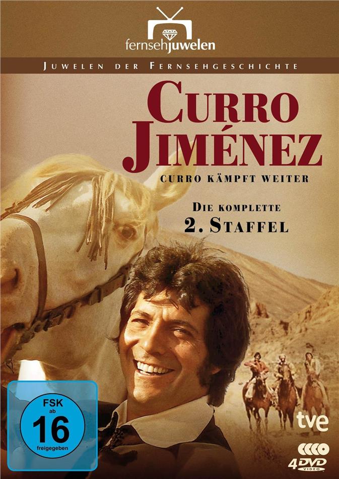 Curro Jiménez: Curro kämpft weiter - Staffel 2 Fernsehjuwelen, 4 DVDs