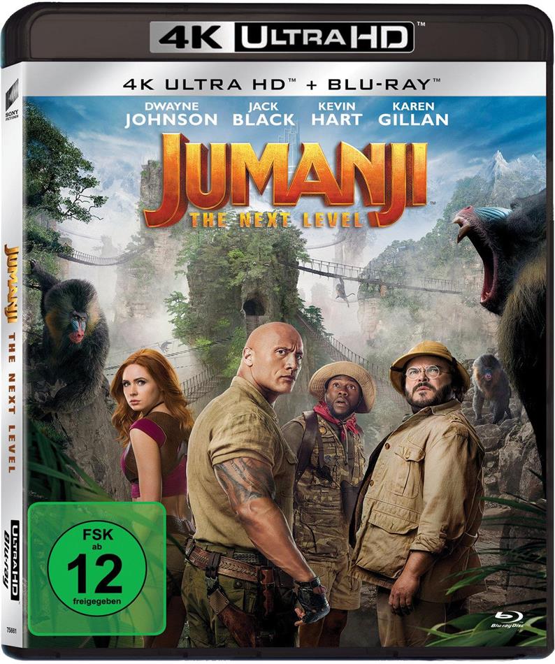 Jumanji 2 - The Next Level (2019) 4K Ultra HD + Blu-ray
