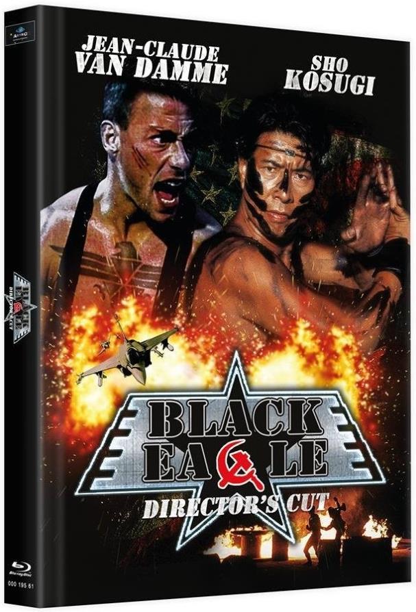Black Eagle (1988) Cover B, Director's Cut, Limited Edition, Mediabook, Uncut, 2 Blu-rays