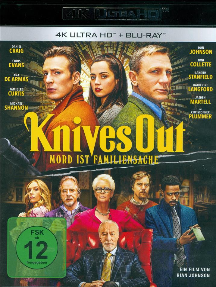 Knives Out - Mord ist Familiensache (2019) 4K Ultra HD + Blu-ray