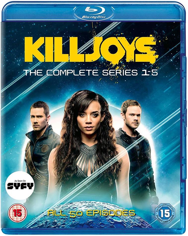 Killjoys - The Complete Series - Seasons 1-5 10 Blu-rays