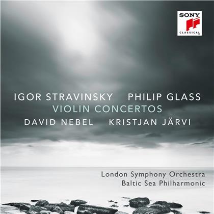 Philip Glass (*1937), Igor Strawinsky (1882-1971), Kristjan J&auml;rvi, David Nebel & London Philharmonia - Violinkonzerte