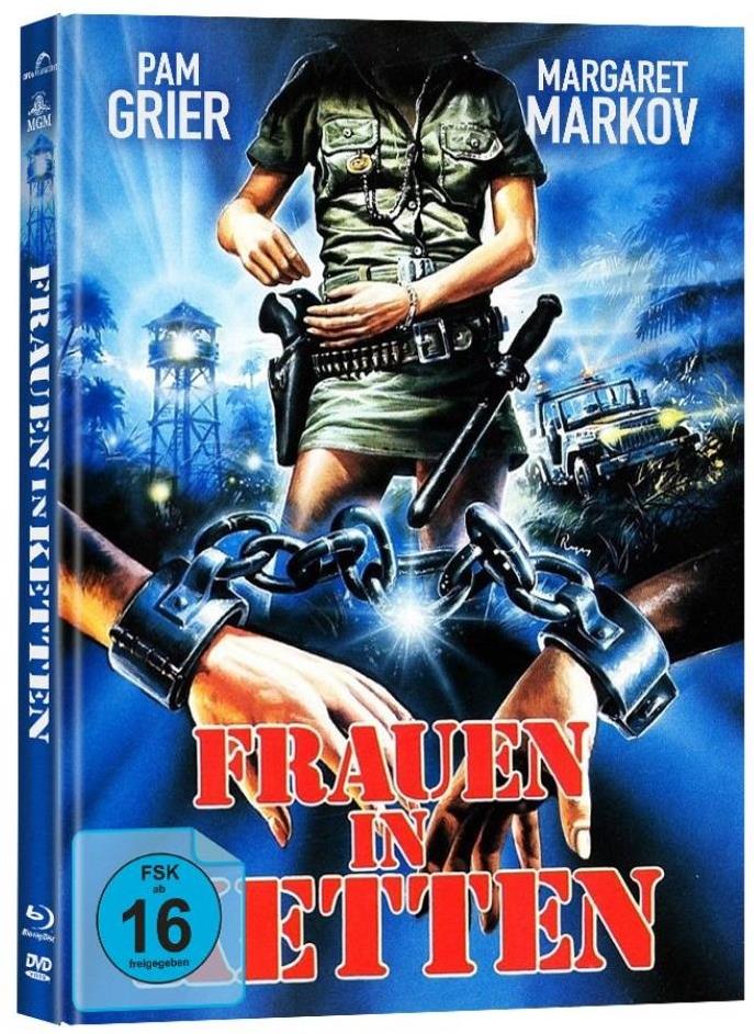 Frauen in Ketten (1973) Cover C, Limited Edition, Mediabook, Blu-ray + DVD