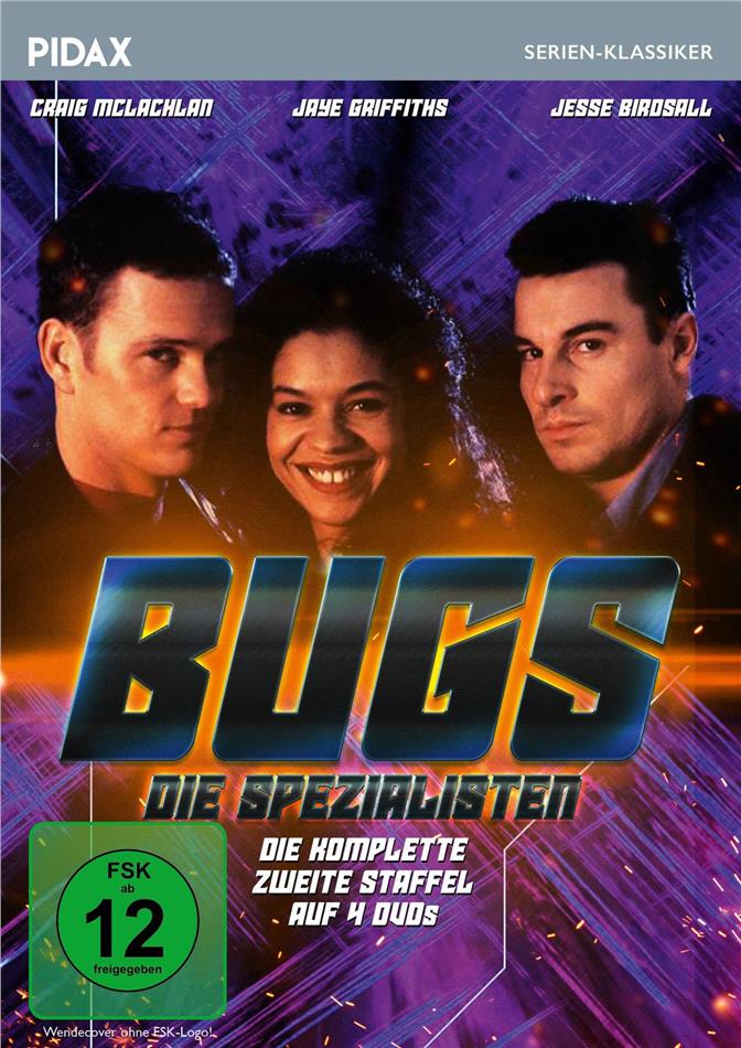Bugs - Staffel 2 Pidax Serien-Klassiker, 4 DVDs