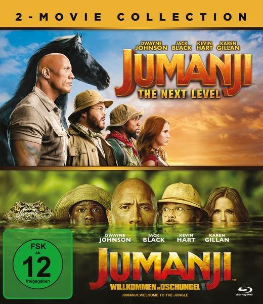 Jumanji - The Next Level / Jumanji - Willkommen im Dschungel - 2-Movie Collection 2 Blu-rays