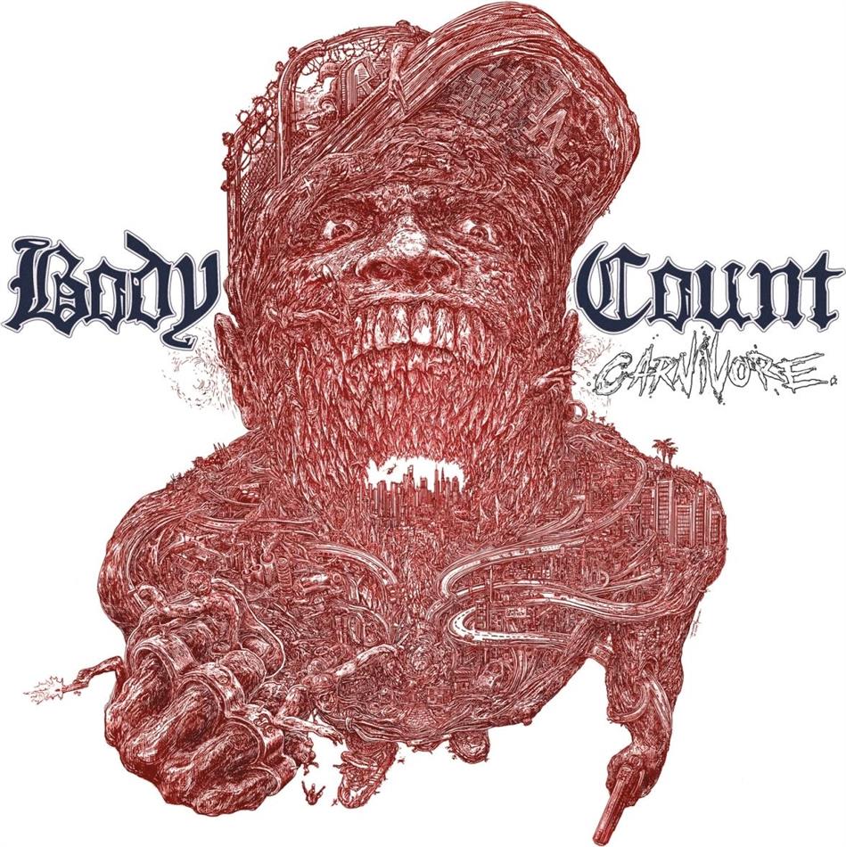 Body Count (Ice-T) - Carnivore Gatefold, Poster, LP + CD