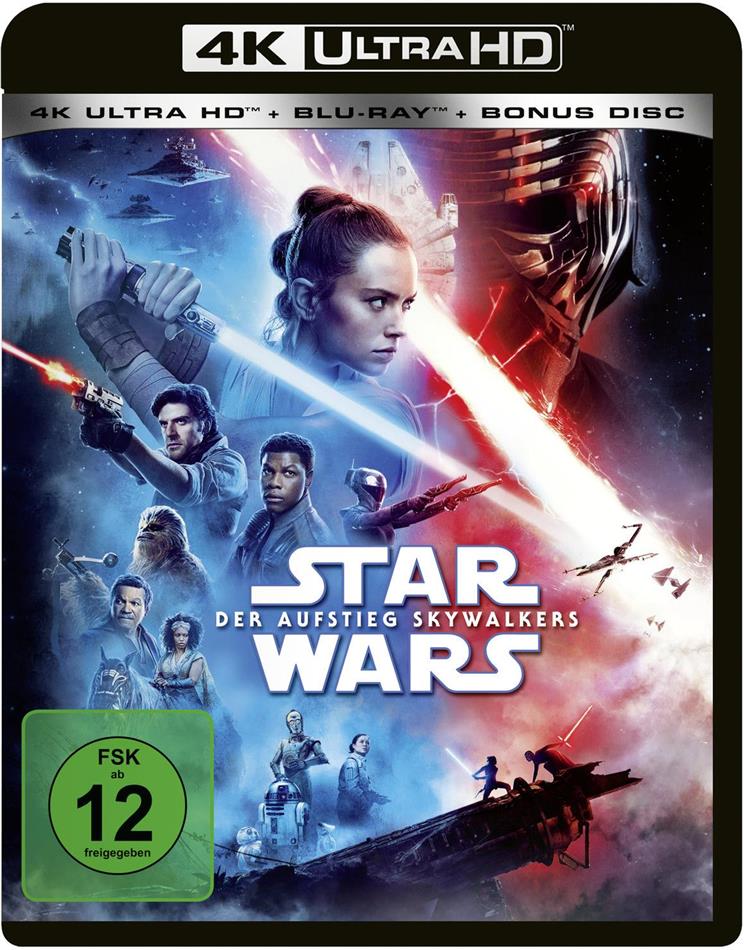 Star Wars - Episode 9 - Der Aufstieg Skywalkers (2019) 4K Ultra HD + 2 Blu-rays