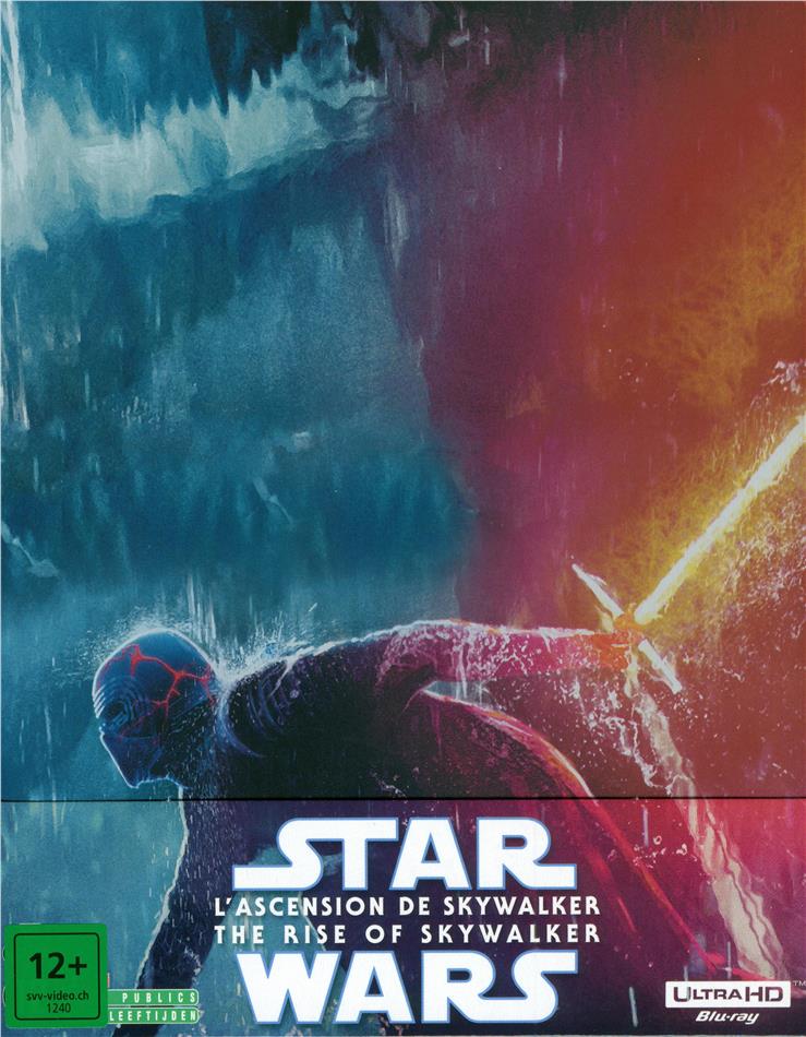 Star Wars - Episode 9 - L'ascension de Skywalker / The Rise of Skywalker (2019) Édition Limitée, Steelbook, 4K Ultra HD + 2 Blu-ray