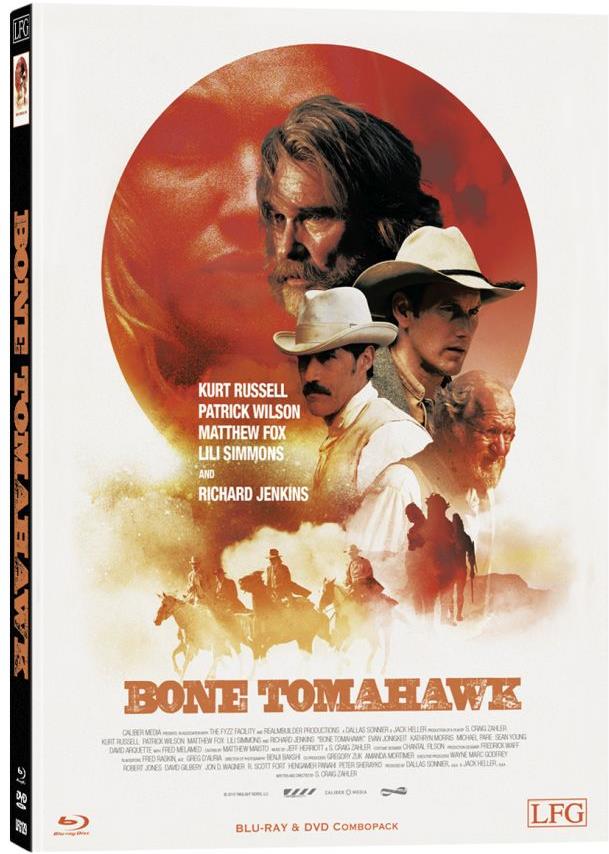 Bone Tomahawk (2015) Cover C, Limited Edition, Mediabook, Blu-ray + DVD