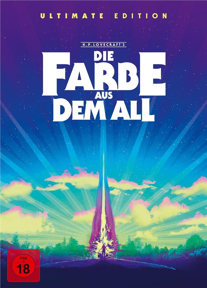 Die Farbe aus dem All (2019) Limited Ultimate Edition, 4K Ultra HD + 5 Blu-rays + CD