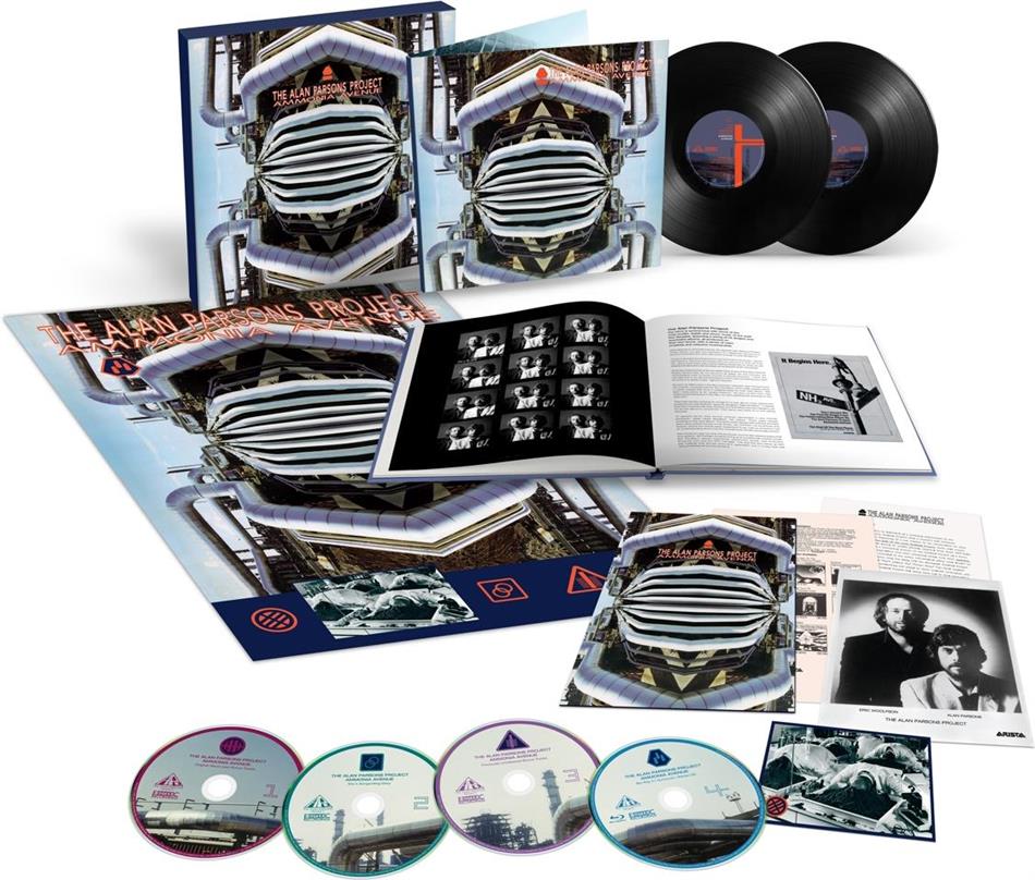The Alan Parsons Project - Ammonia Avenue Boxset, Deluxe Edition, Limited Edition, 4 CDs + 12" Maxi + Blu-ray